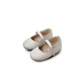 Babywalker γοβάκι δερμάτινο λευκό   ΠΑΠΟΥΤΣΙΑ